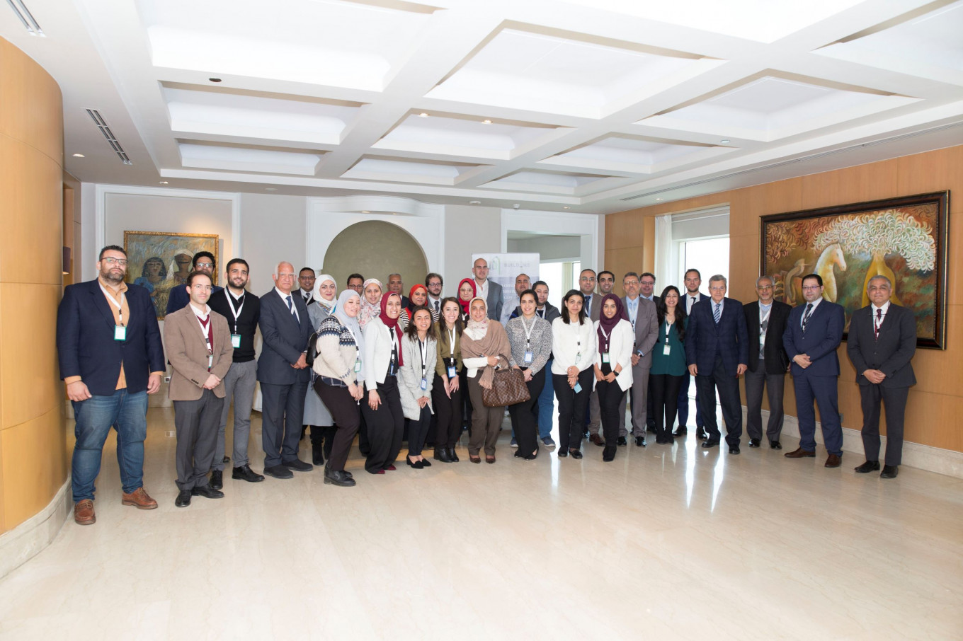 Some of the attendees of the national kick-off workshop in Cairo, Egypt that took place on the 3 March 2020 © IDG