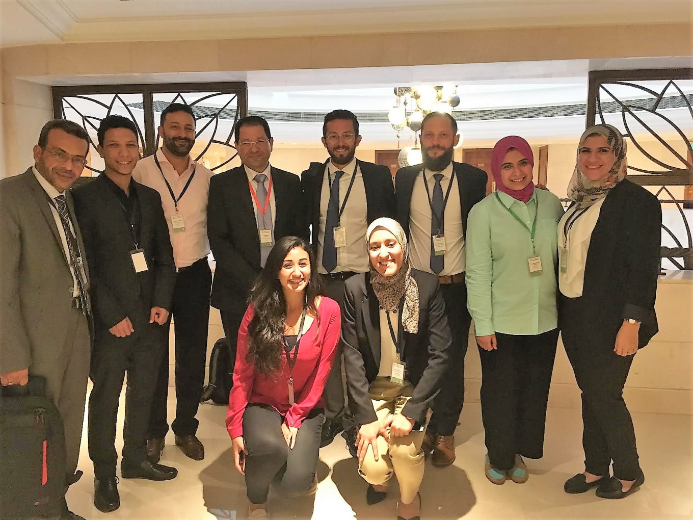 The implementation team for Egypt, consisting of Guidehouse and Integrated Development Group team members. 